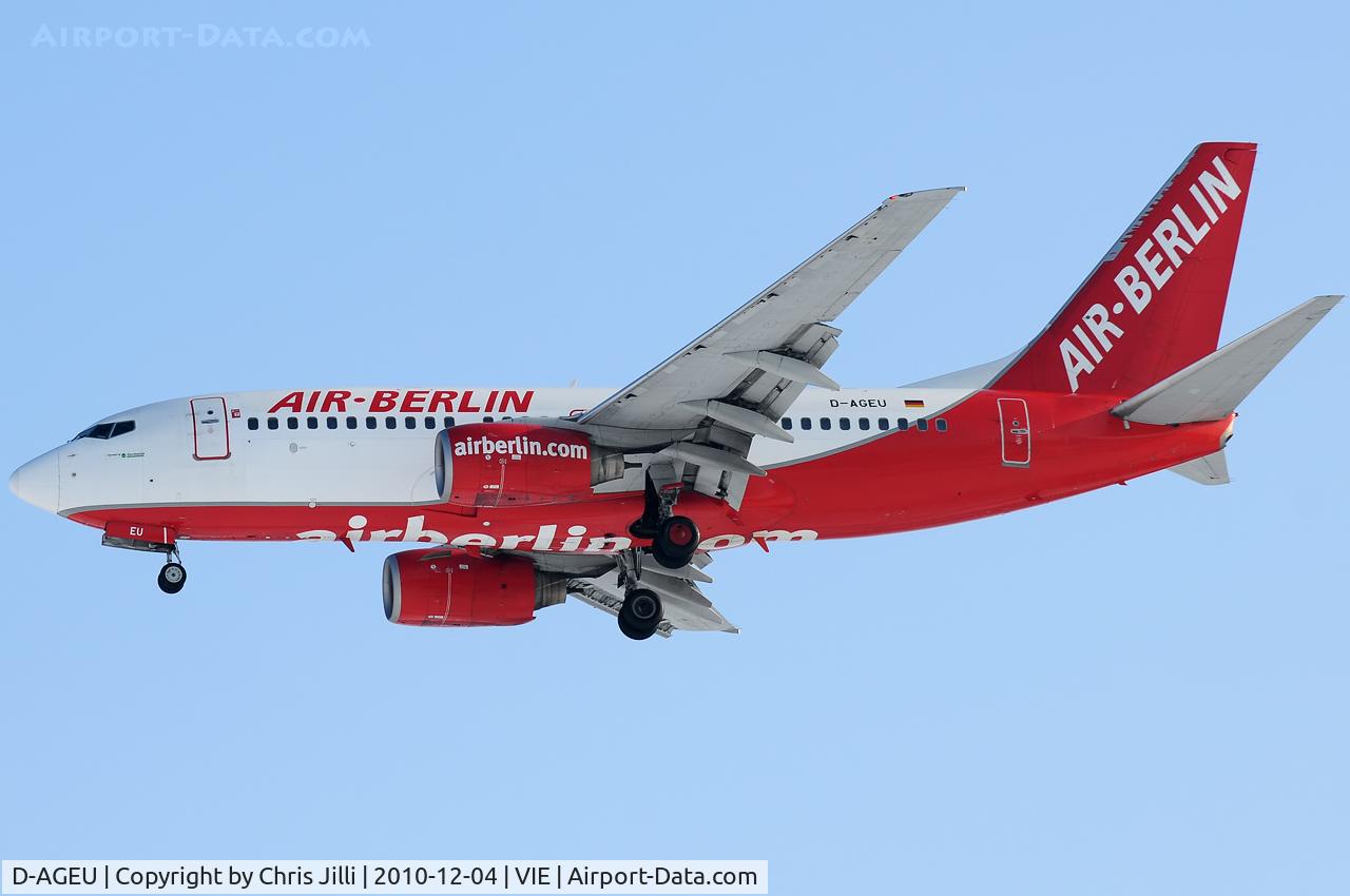 D-AGEU, 1998 Boeing 737-75B C/N 28104, Air Berlin
