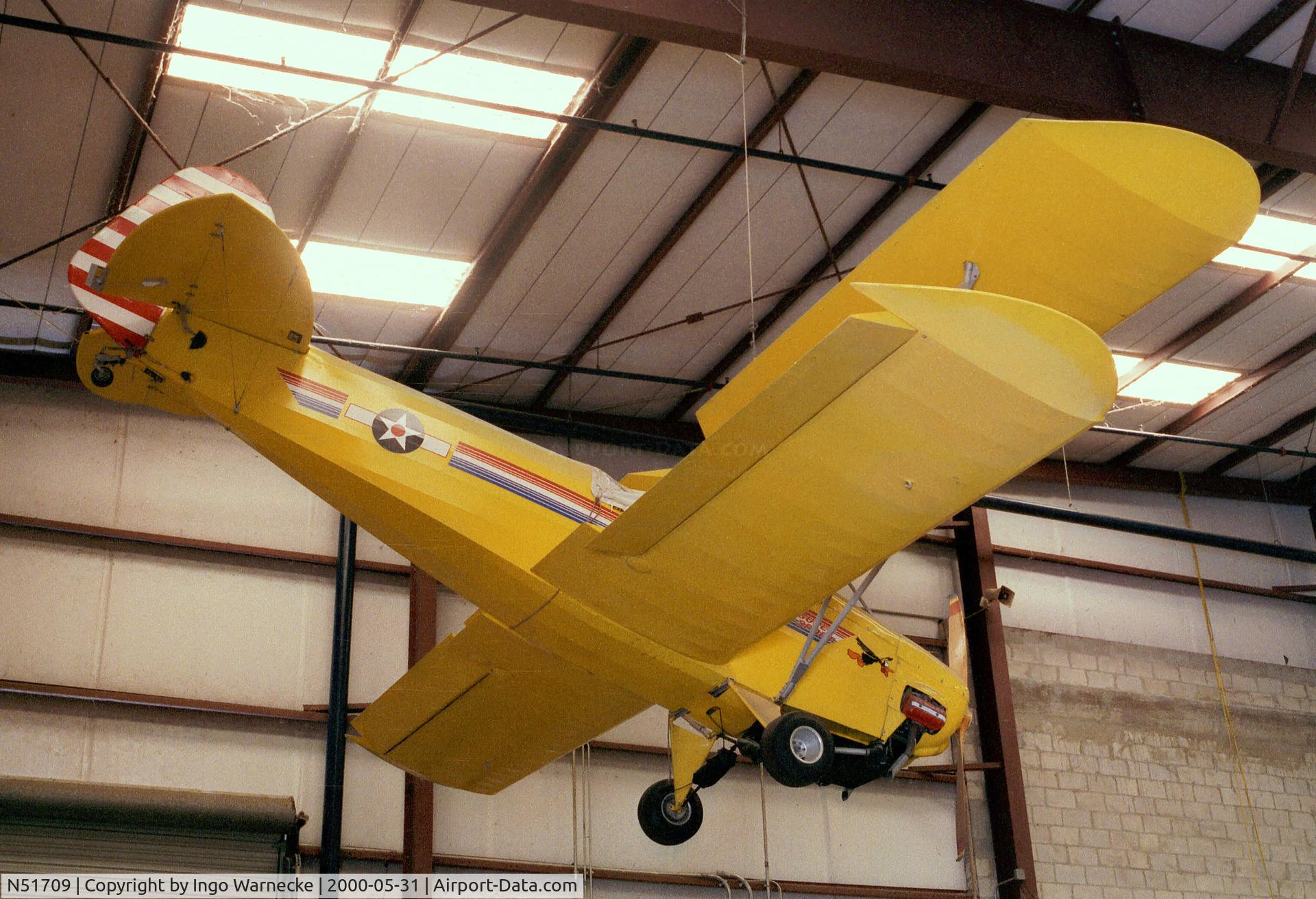 N51709, 1993 Fisher Classic C/N C027Q, Fisher (Charpenter) Classic at the Valiant Air Command Warbird Museum, Titusville FL