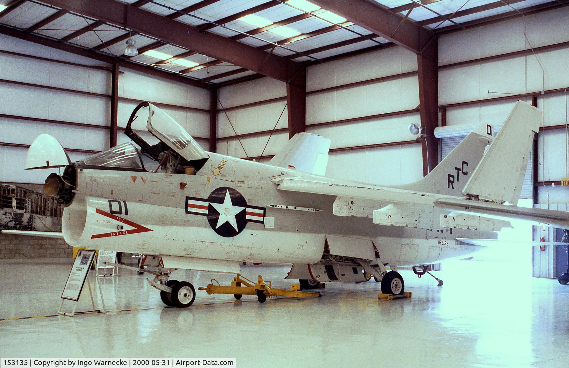 153135, LTV A-7A Corsair II C/N A-044, LTV A-7A Corsair II at the Valiant Air Command Warbird Museum, Titusville FL