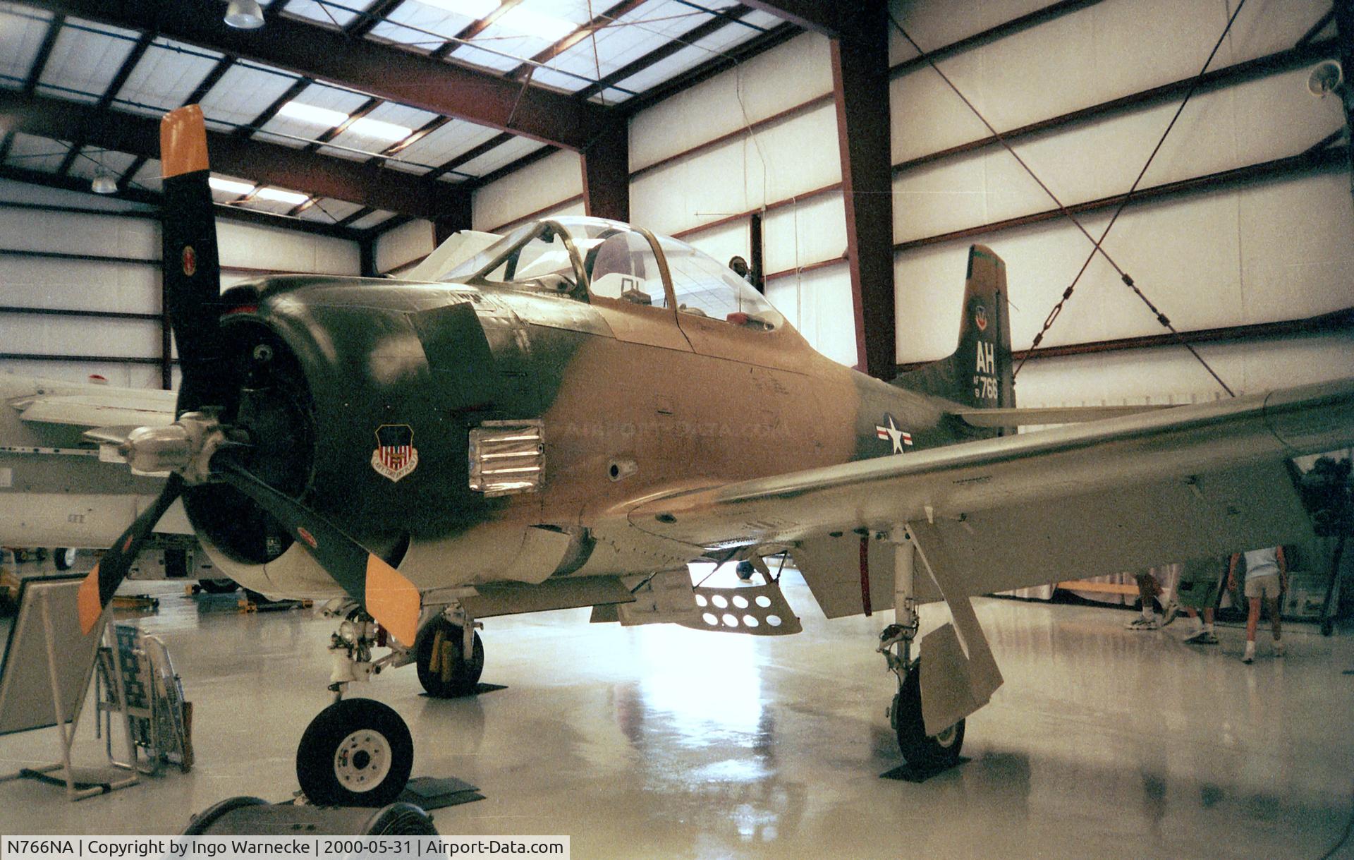 N766NA, 1952 North American T-28D Trojan C/N 174-304 (51-3766), North American T-28D Trojan at the Valiant Air Command Warbird Museum, Titusville FL
