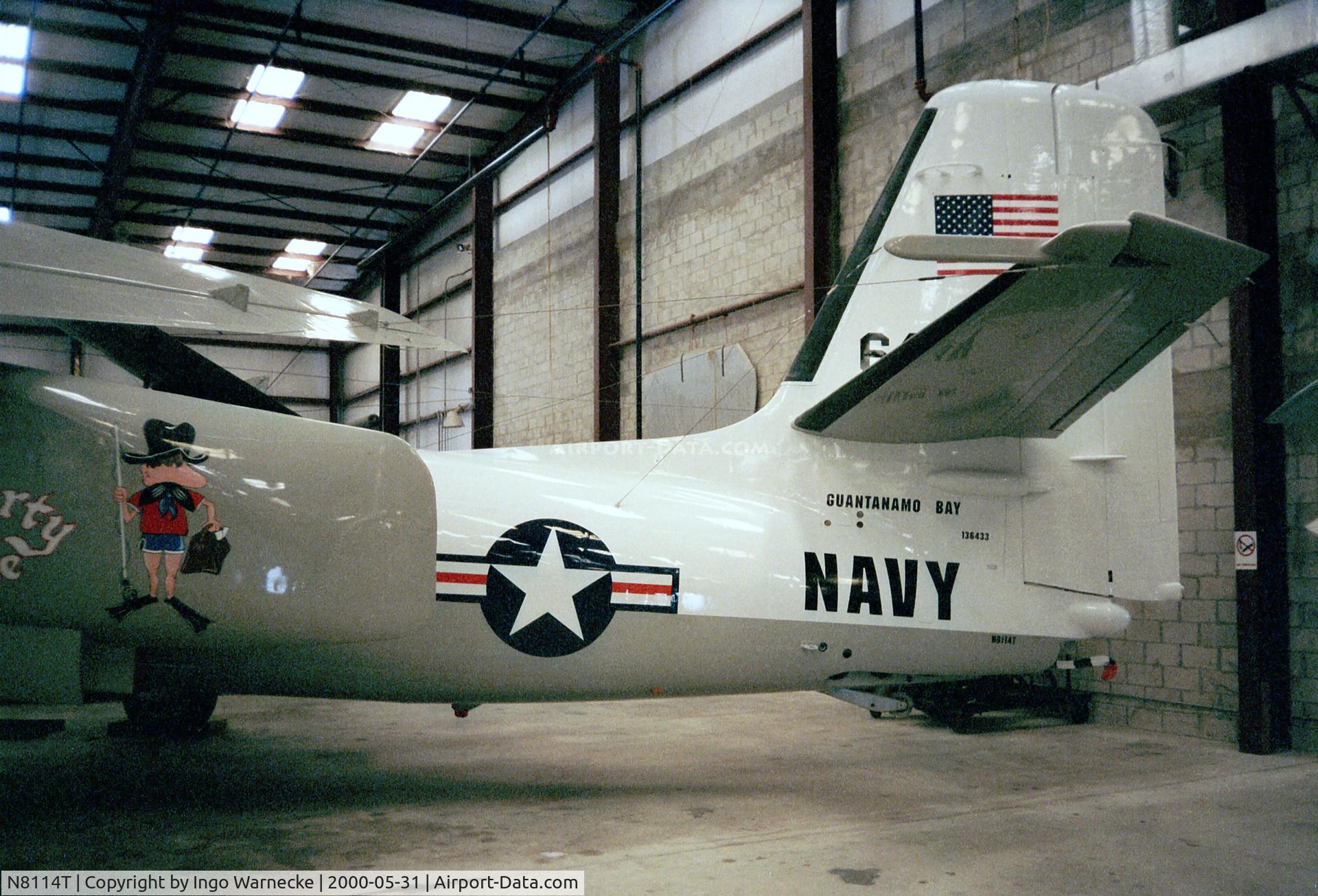 N8114T, 1956 Grumman S2F-1 Tracker C/N 342, Grumman S2F-1 Tracker at the Valiant Air Command Warbird Museum, Titusville FL