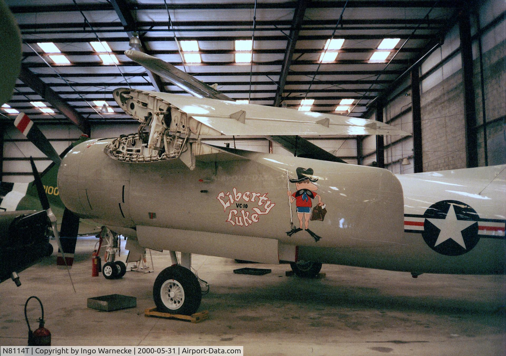 N8114T, 1956 Grumman S2F-1 Tracker C/N 342, Grumman S2F-1 Tracker at the Valiant Air Command Warbird Museum, Titusville FL