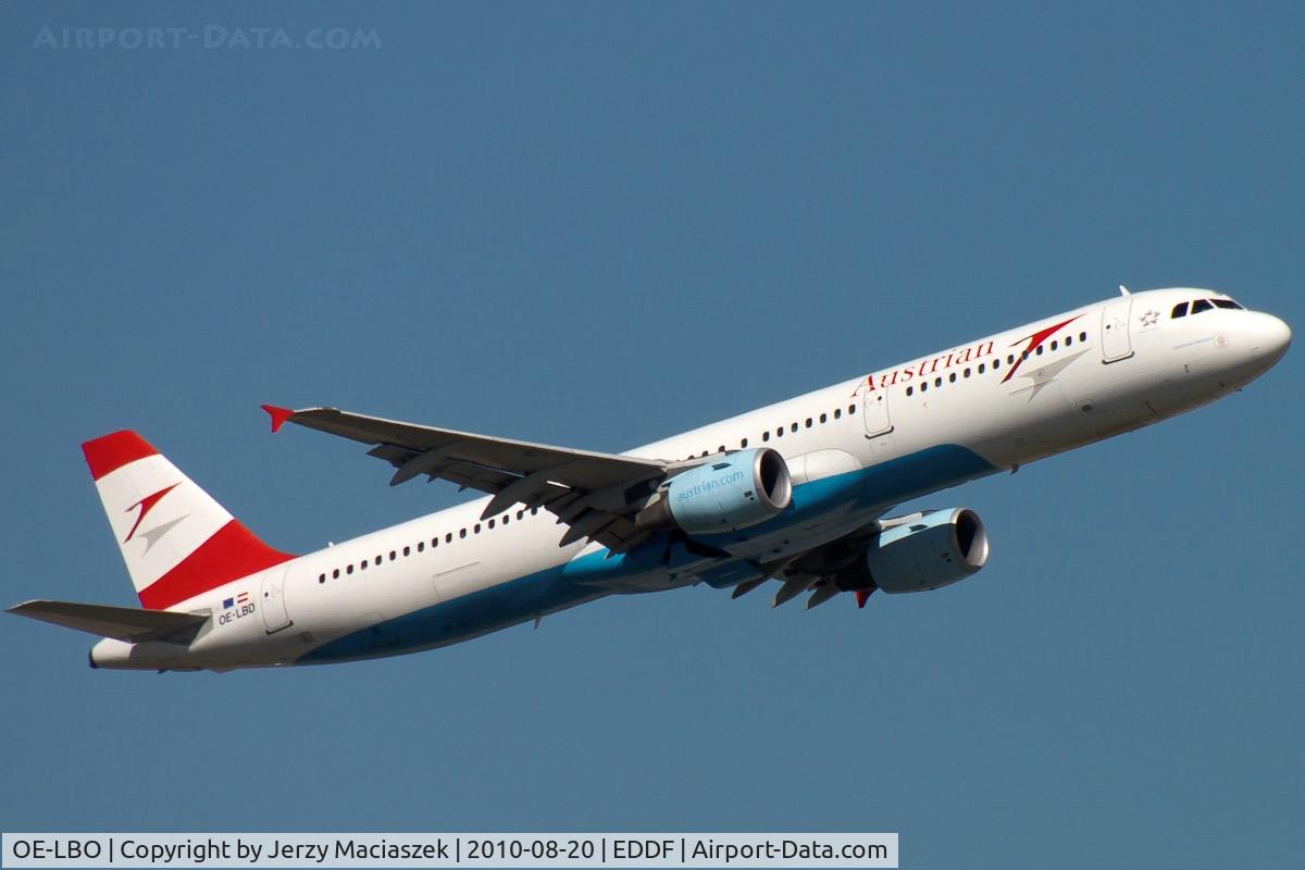OE-LBO, 1998 Airbus A320-214 C/N 776, OE-LBO