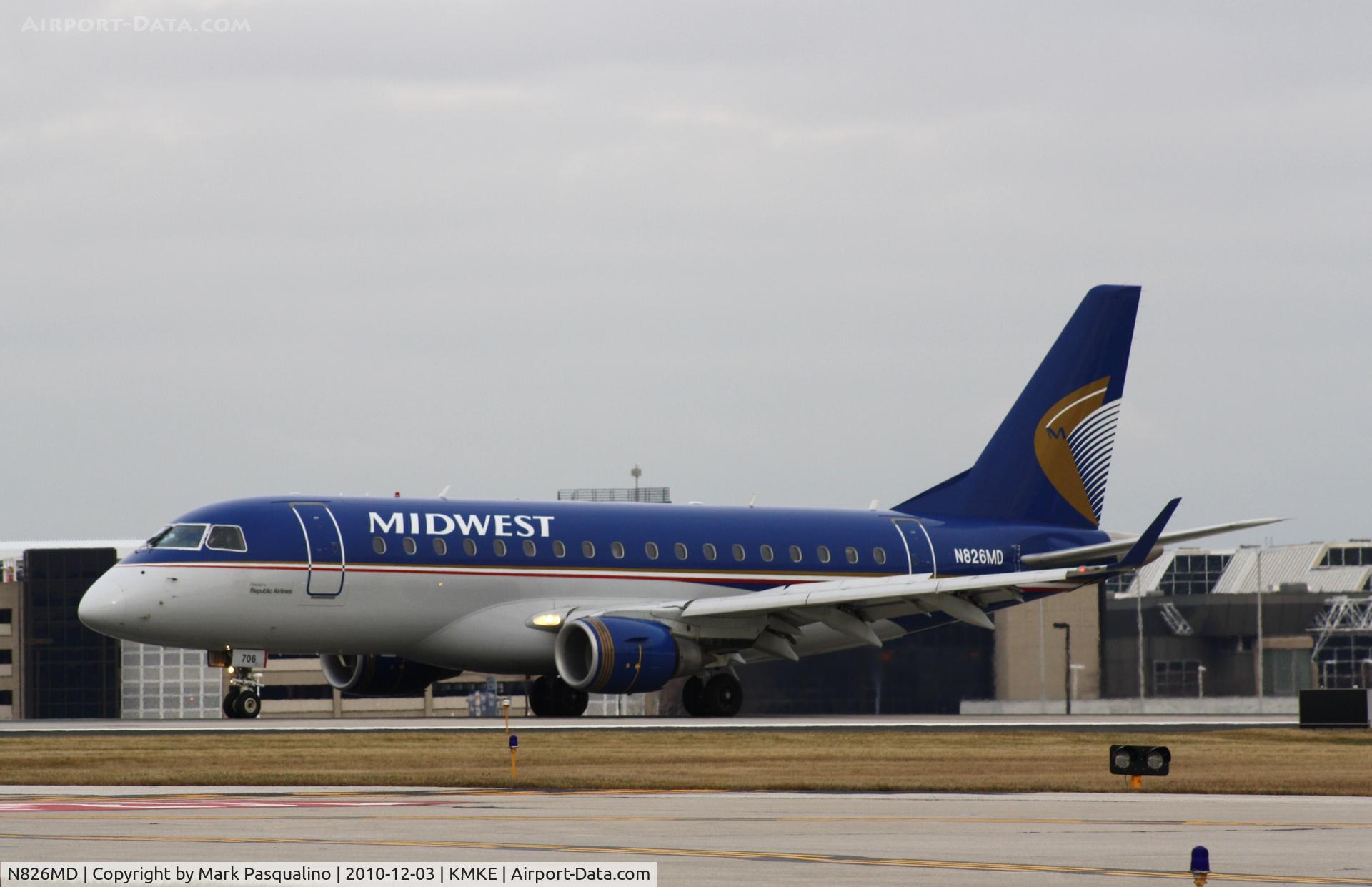 N826MD, 2005 Embraer 170SU (ERJ-170-100SU) C/N 17000046, ERJ 170-100SU