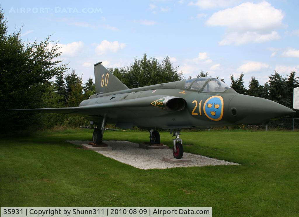 35931, Saab S-35E Draken C/N 35-931, S/n 35931 - Preserved @ Hermeskeil Museum...