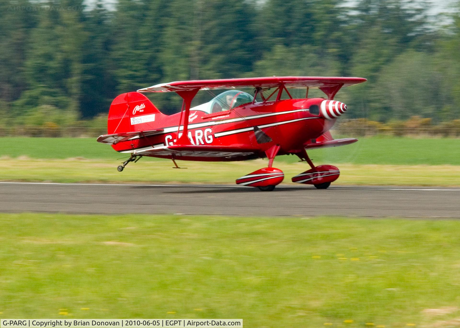 G-PARG, 1971 Pitts S-1S Special C/N 19528-1, Perth Heart of Scotland Airshow 2010