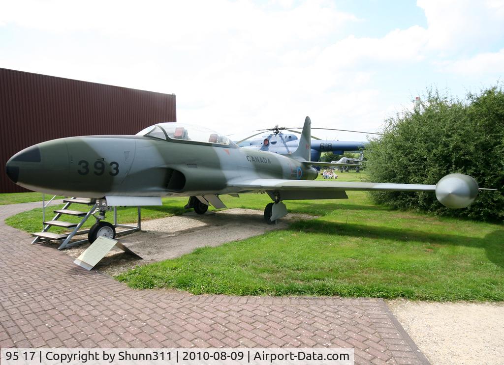 95 17, 1958 Lockheed T-33A Shooting Star C/N 580-1650, S/n 1650 - Preserved @ Hermeskeil Museum... Ex German Air Force as 95+17... Painted in ROyal Canadian Air Force c/s...
