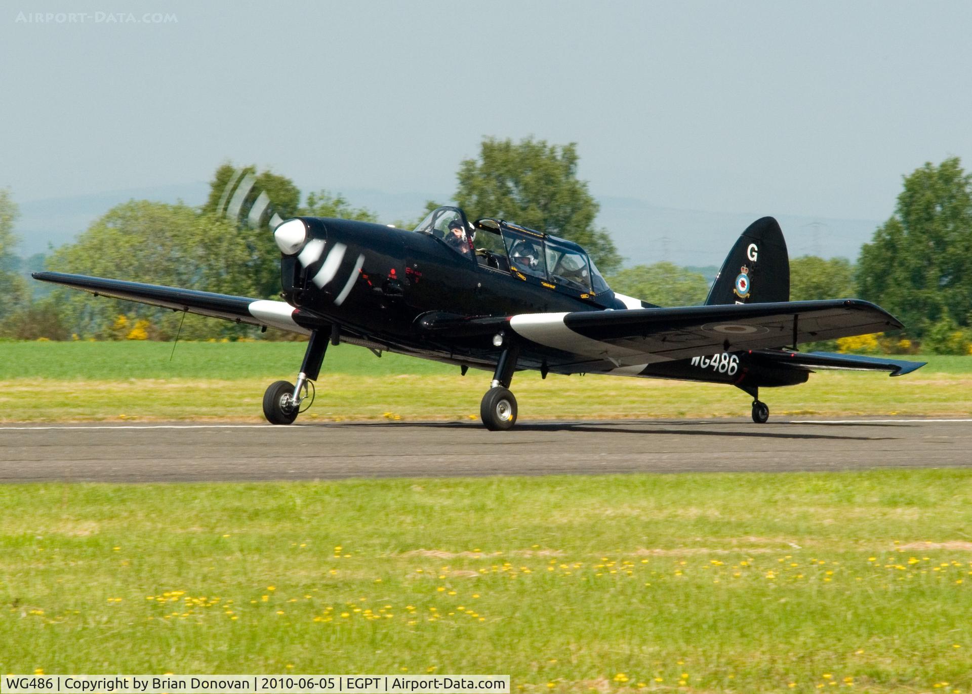 WG486, 1952 De Havilland DHC-1 Chipmunk T.10 C/N C1/0536-DHB.f421, Perth HEart of Scotland Airshow 2010