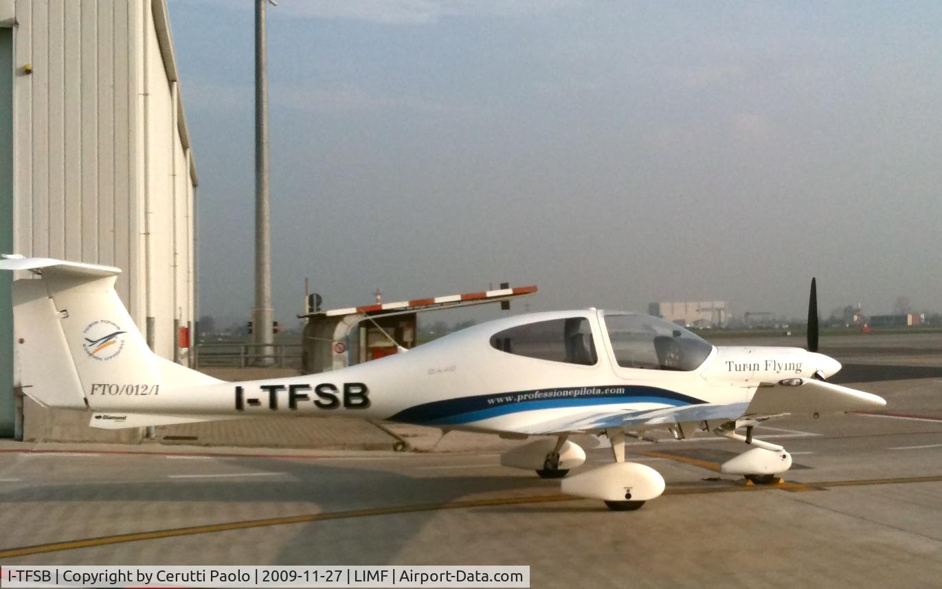 I-TFSB, 2000 Diamond DA-40-180 Diamond Star C/N 40.017, Picture of DA40 I-TFSB shot in Turin Caselle Airport