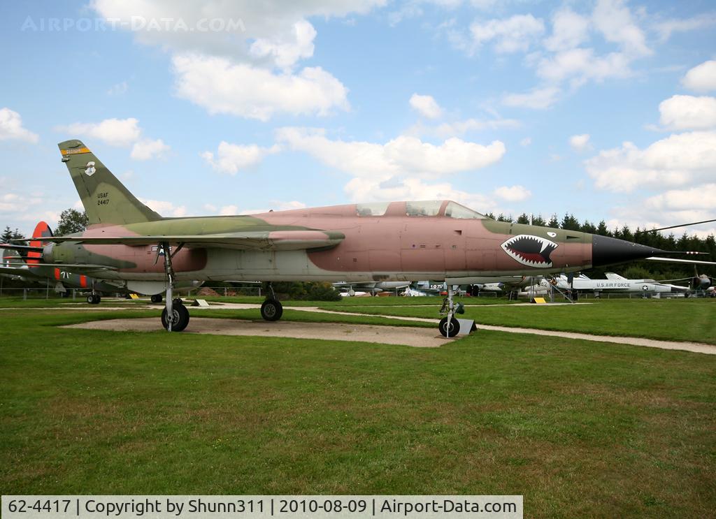 62-4417, 1962 Republic F-105F Thunderchief C/N F6, Preserved @ Hermeskeil Museum...