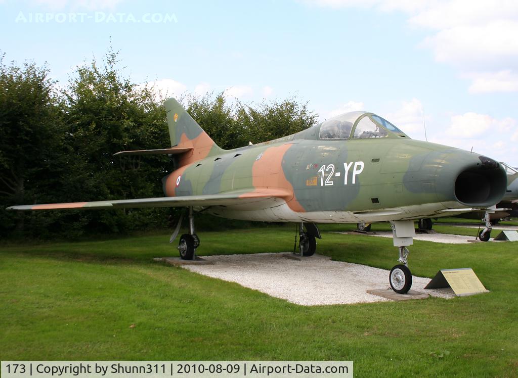 173, Dassault Super Mystere B.2 C/N 173, Preserved @ Hermeskeil Museum...