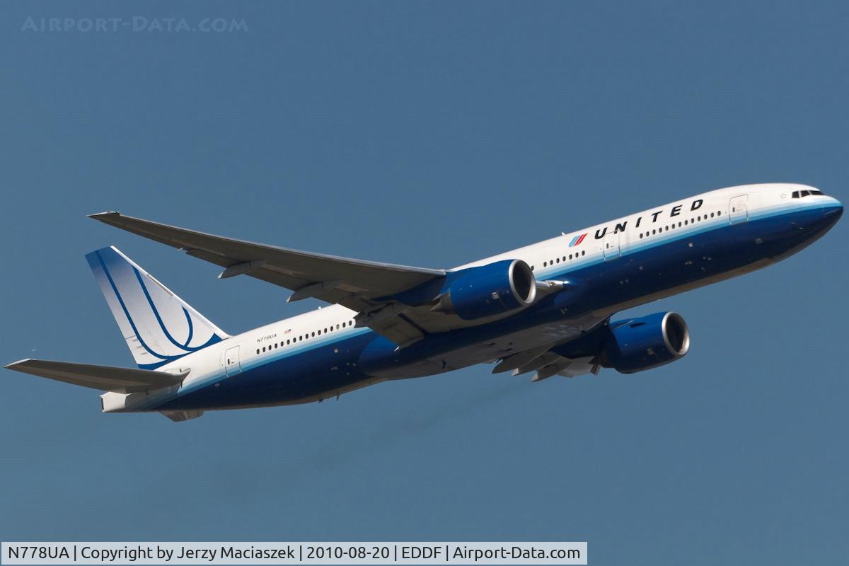 N778UA, 1996 Boeing 777-222 C/N 26940, N778UA_1996 Boeing 777-222, c/n: 26940