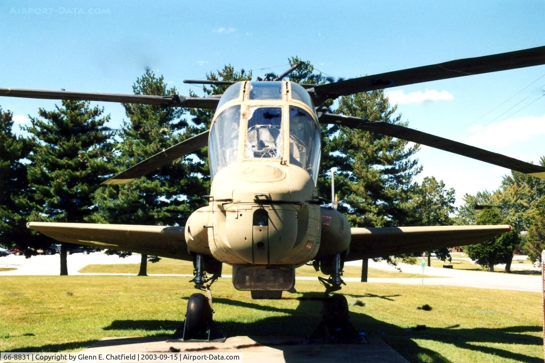 66-8831, 1968 Lockheed AH-56A-LO Cheyenne C/N 1006, AH-56A at the 101st Airborne Division Museum, Ft. Campbell, KY