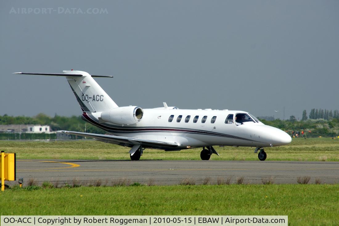 OO-ACC, 2008 Cessna 525A CitationJet CJ2+ C/N 525A-0431, Taxiing in