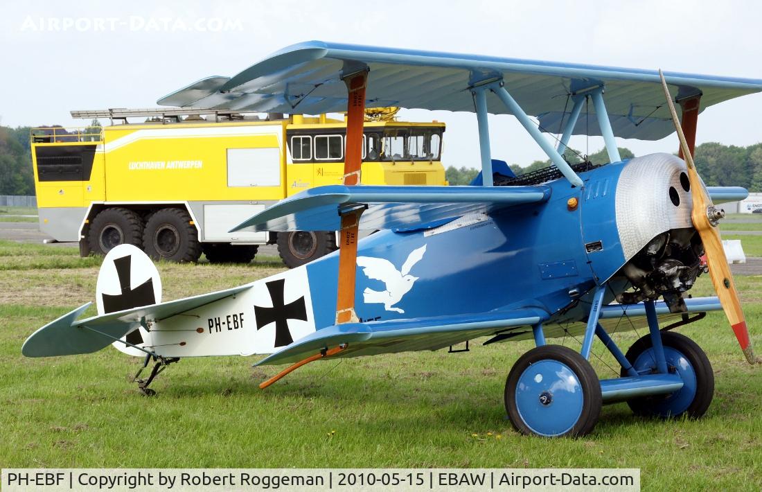 PH-EBF, Fokker Dr.1 Triplane Replica C/N 155-17, Replica.