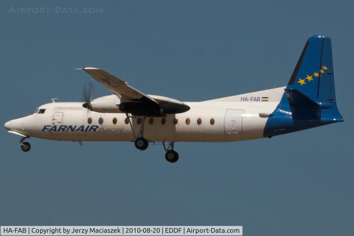 HA-FAB, 1968 Fokker F-27-500 Friendship C/N 10370, HA-FAB_Fokker F-27-500 Fiendship