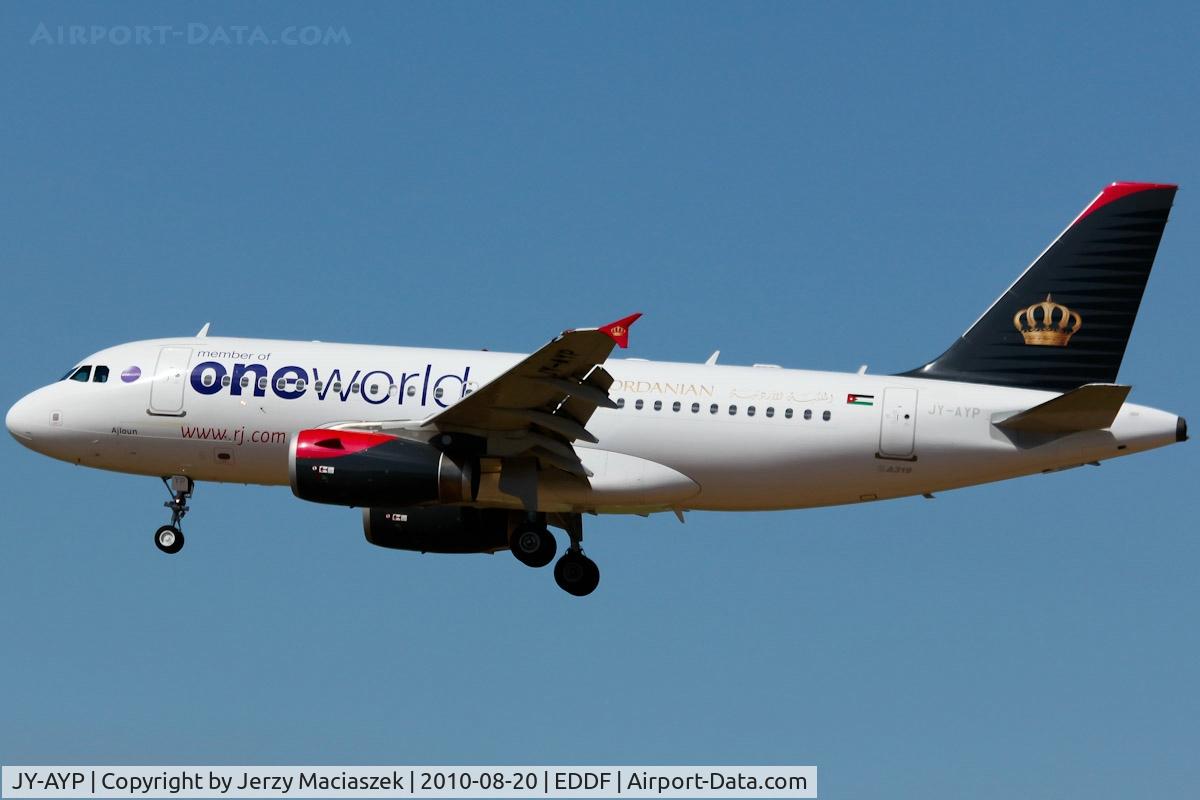 JY-AYP, 2009 Airbus A319-132 C/N 3832, JY-AYP_2009 Airbus A319-132, c/n: 3832