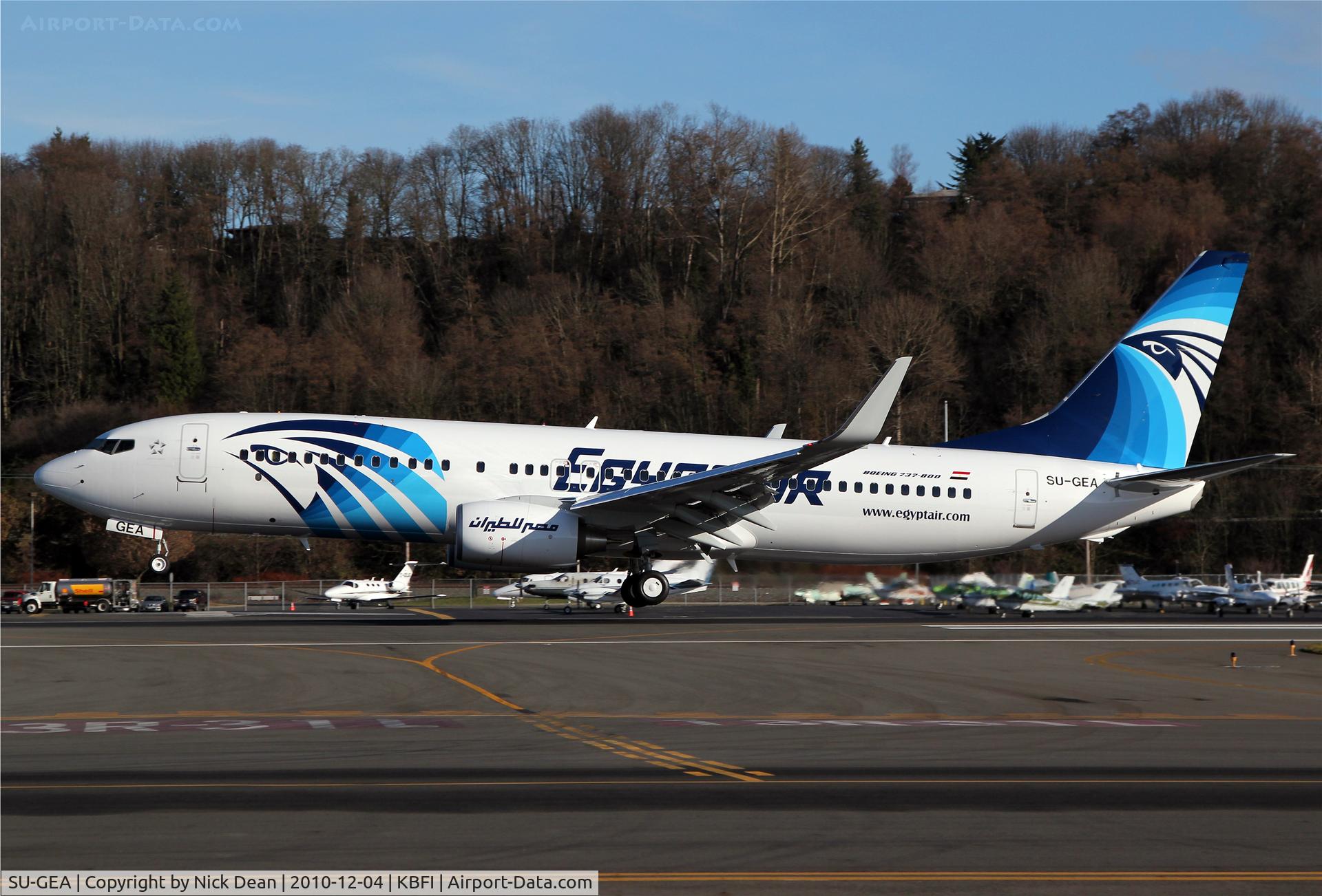 SU-GEA, 2010 Boeing 737-866 C/N 40760, KBFI