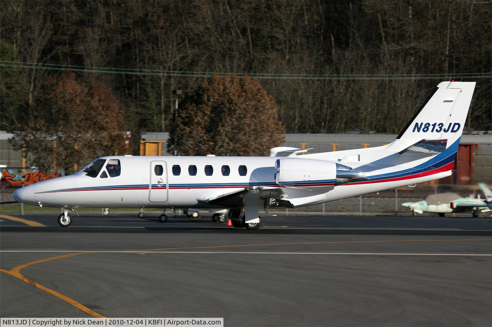 N813JD, 1998 Cessna 550 Citation Bravo C/N 550-0838, KBFI