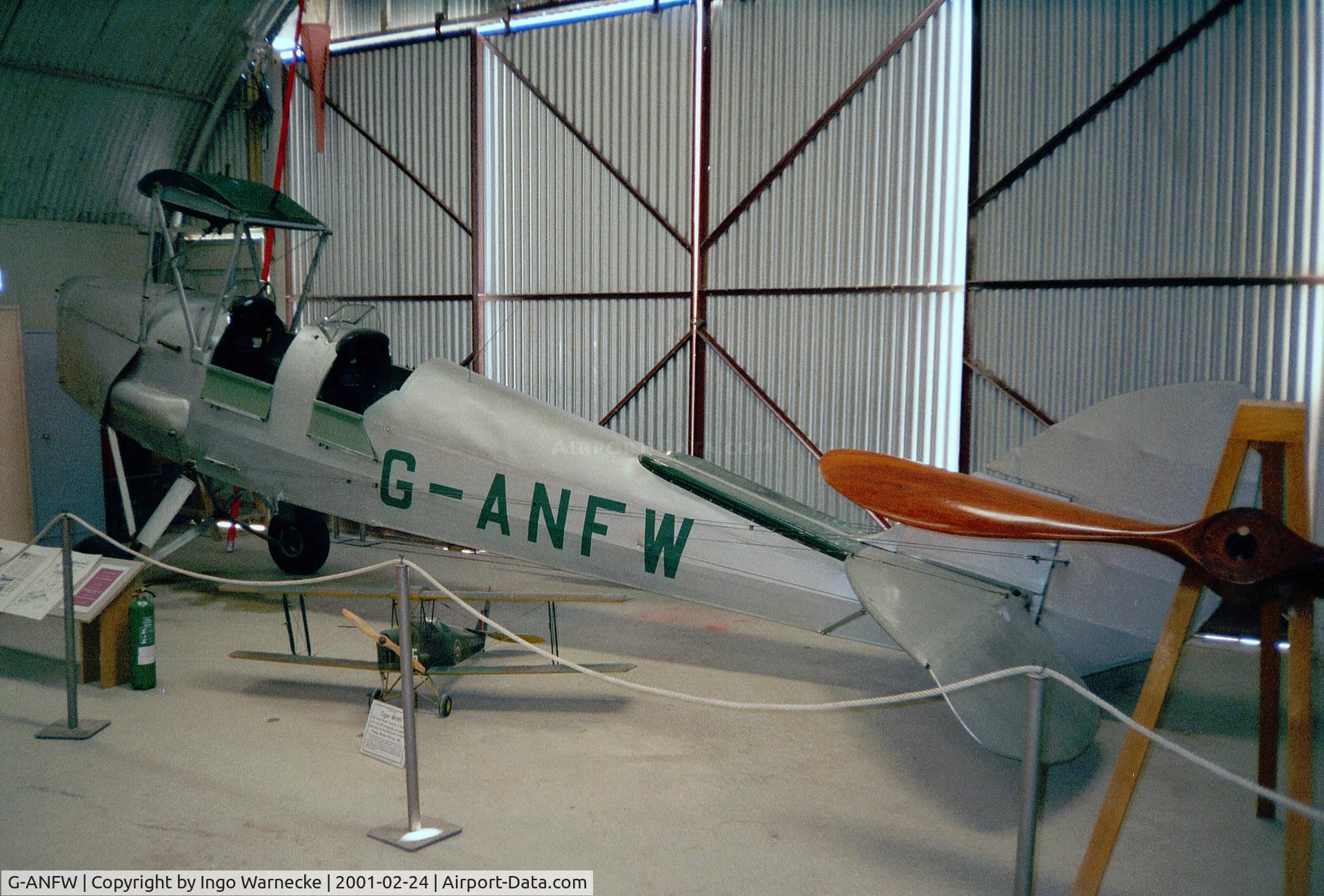 G-ANFW, 1942 De Havilland DH-82A Tiger Moth II C/N 3737, De Havilland D.H.82A Tiger Moth at the Malta Aviation Museum at Ta'Qali
