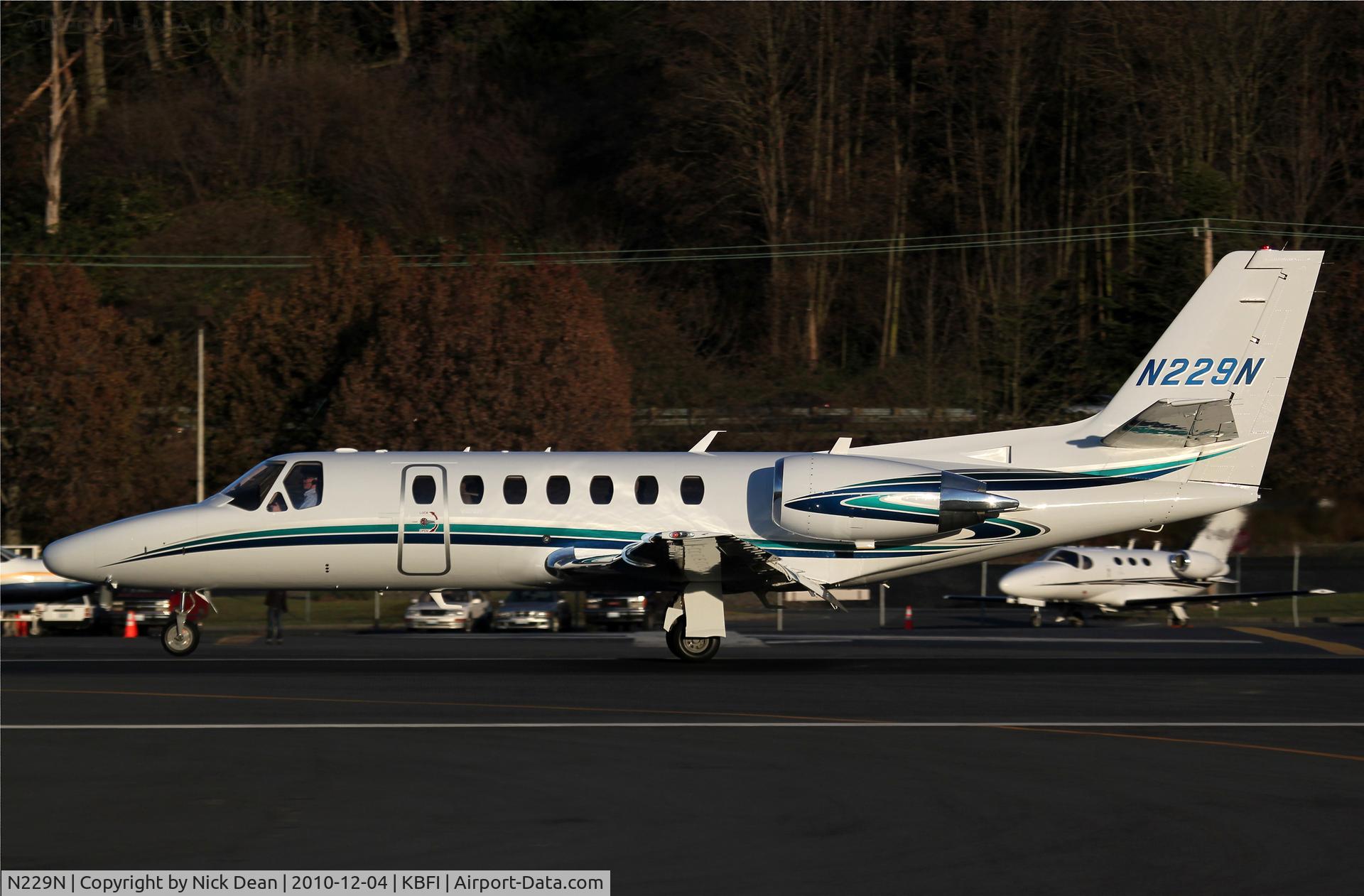 N229N, Cessna 560 C/N 560-0759, KBFI