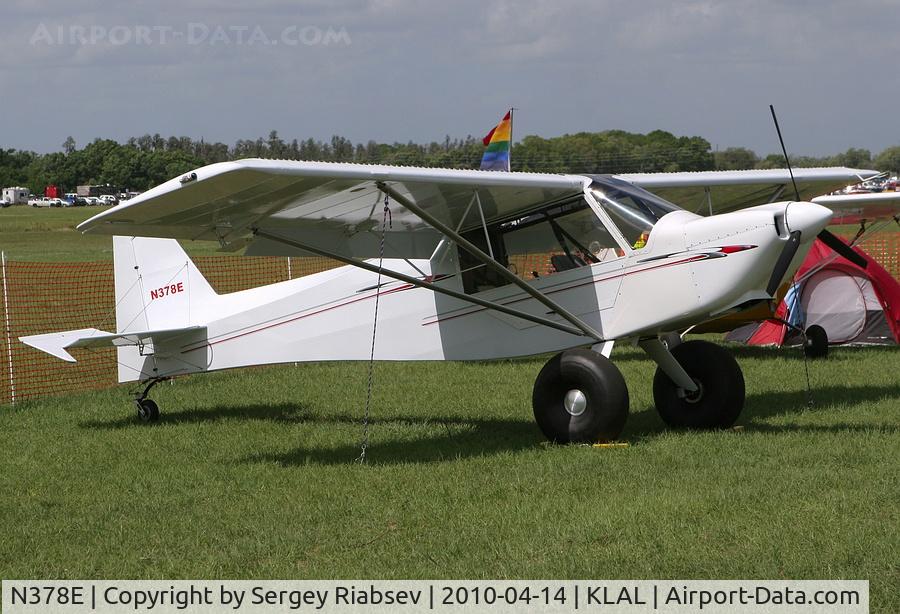 N378E, 2007 Rans S-7S Courier C/N 0206427, Sun'n-fun 2010