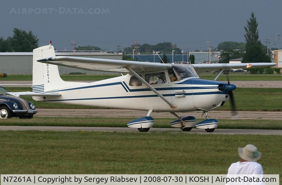 N7261A, 1956 Cessna 172 C/N 29361, EAA AirVenture 2008