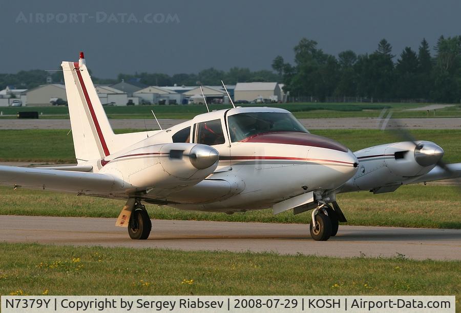 N7379Y, 1964 Piper PA-30 Twin Comanche C/N 30-282, EAA AirVenture 2008