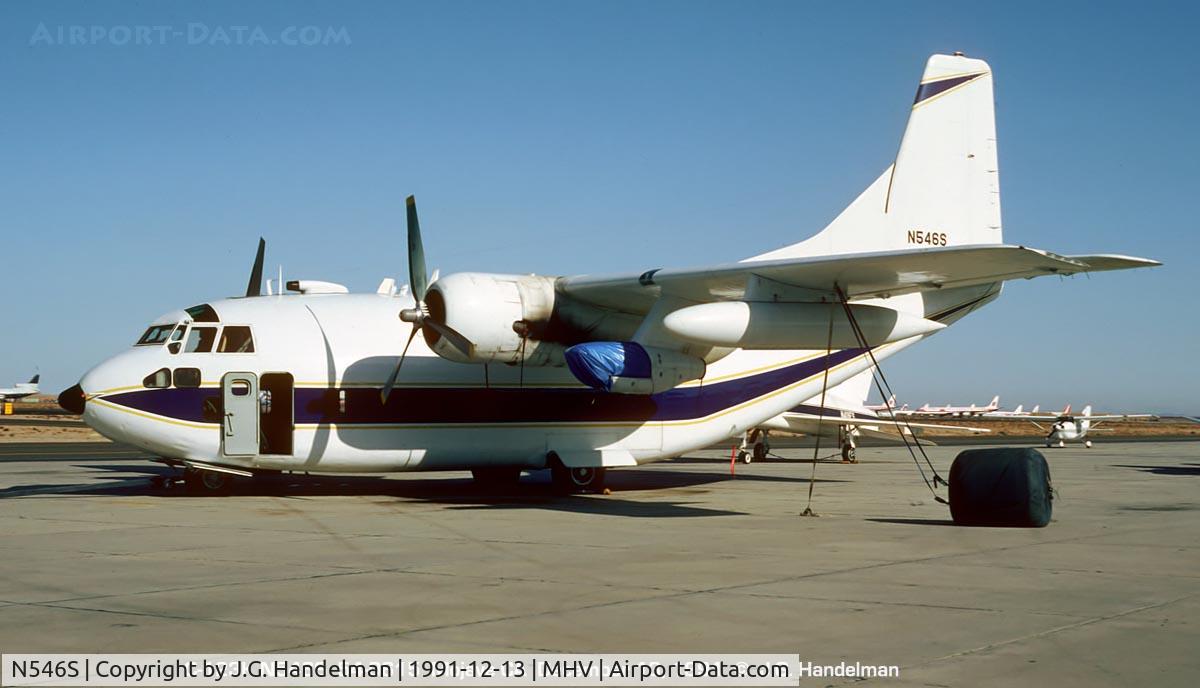 N546S, 1954 Fairchild C-123K Provider C/N 20064, at Mojave CA