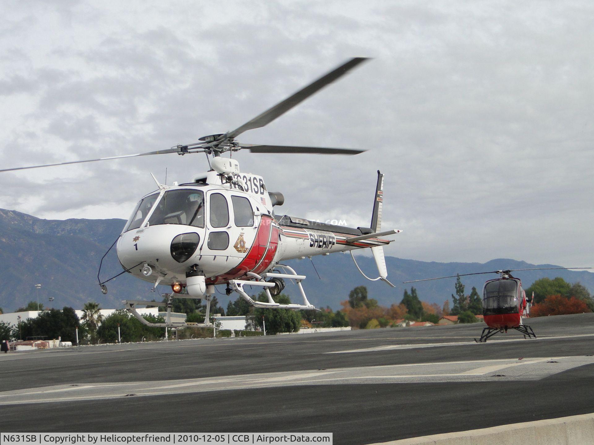 N631SB, 2004 Eurocopter AS-350B-3 Ecureuil Ecureuil C/N 3891, Lift off for air taxi to runway to take off