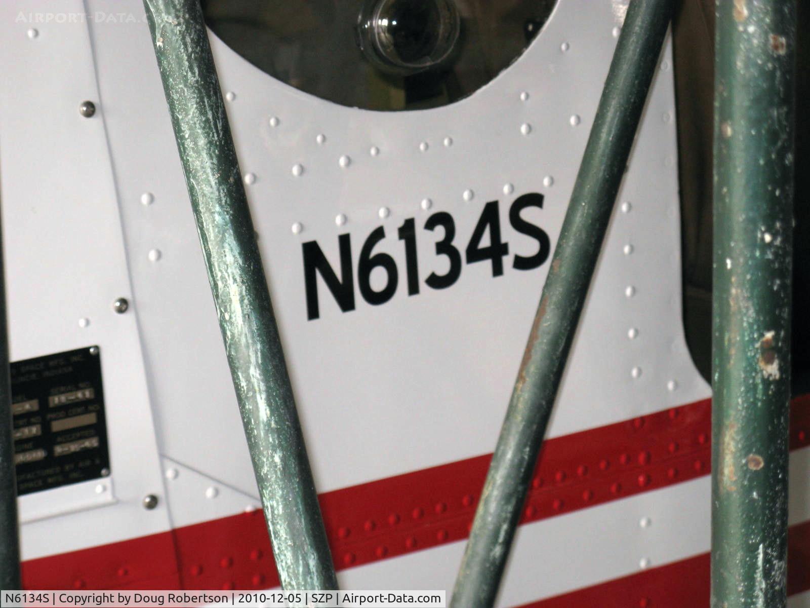N6134S, 1965 Air & Space America Inc 18A C/N 18-41, 1965 Air & Space Mfg. Inc. 18A jump start Autogyro, Lycoming O&VO-360 180 Hp, Standard class