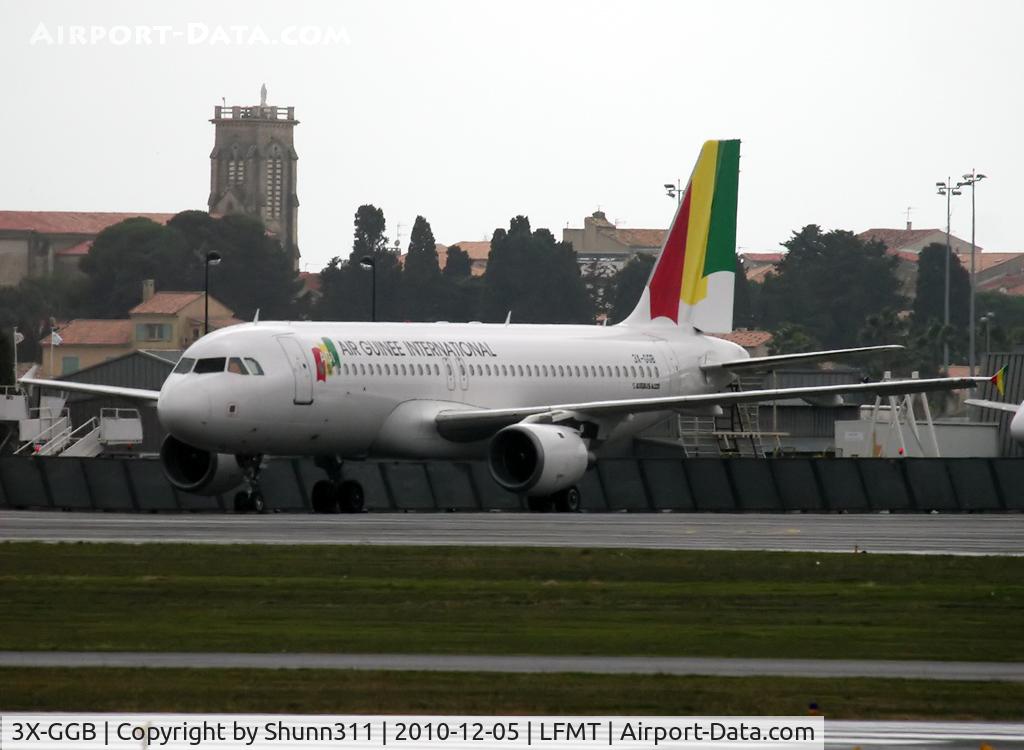 3X-GGB, 2003 Airbus A320-211 C/N 1973, C/n 1973 - Stored at MPL with his new operator...
