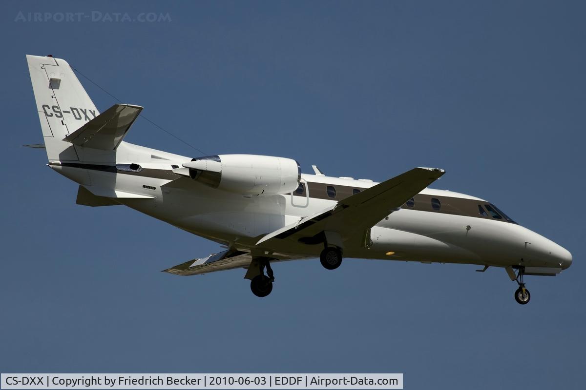 CS-DXX, 2008 Cessna 560XL Citation XLS C/N 560-5789, on final RW07R