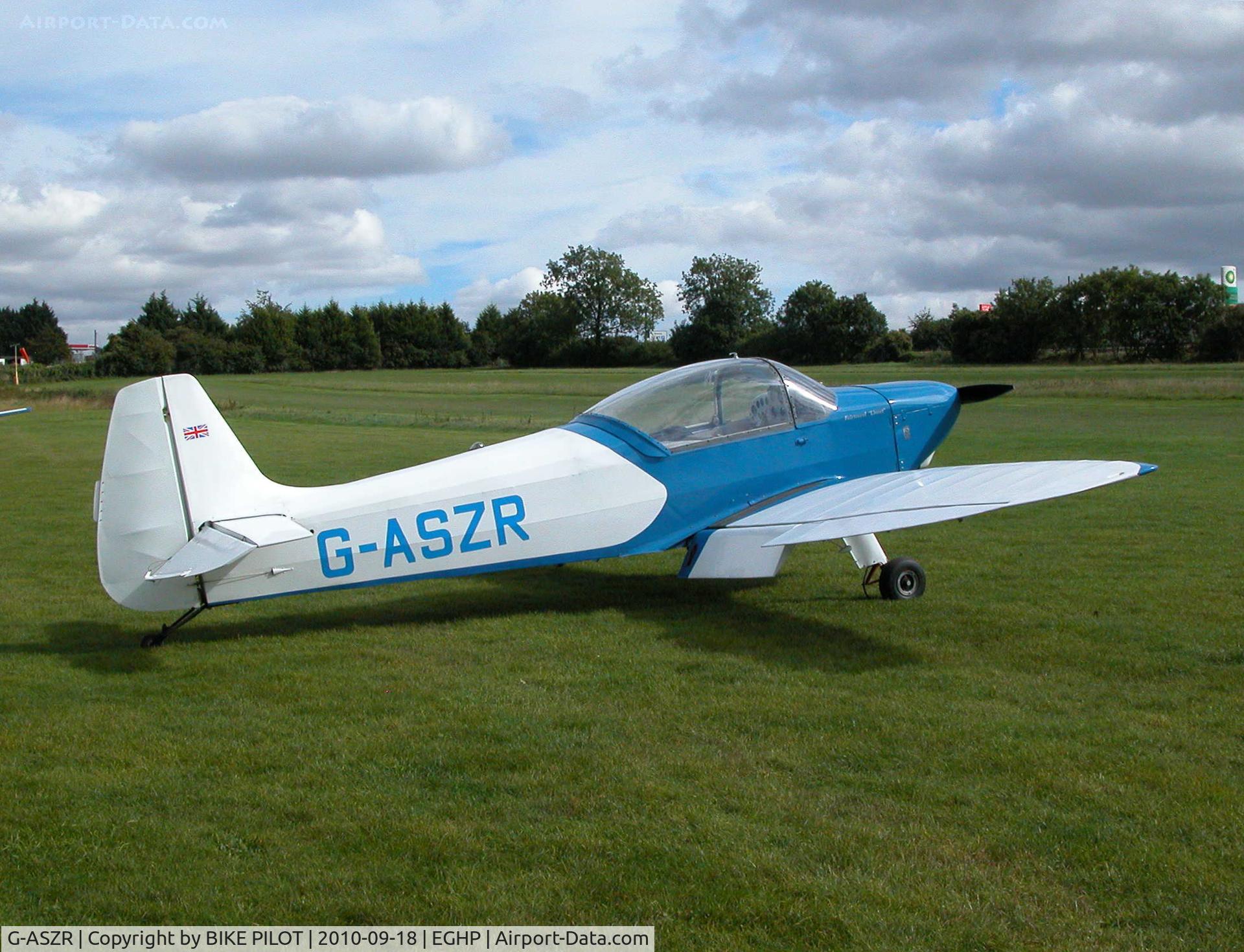 G-ASZR, 1965 Fairtravel Linnet 2 C/N 005, One of only three Fairtravel Linnet built.