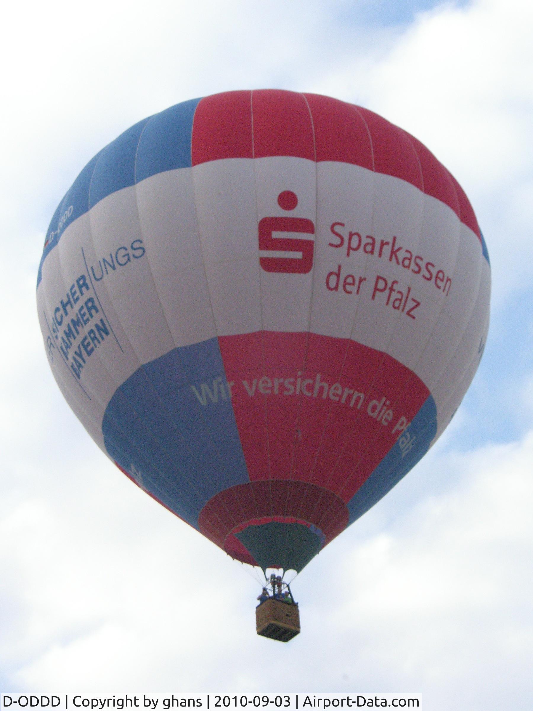 D-ODDD, 2008 Schroeder Fire Balloons G3624 C/N ?, WIM 2010