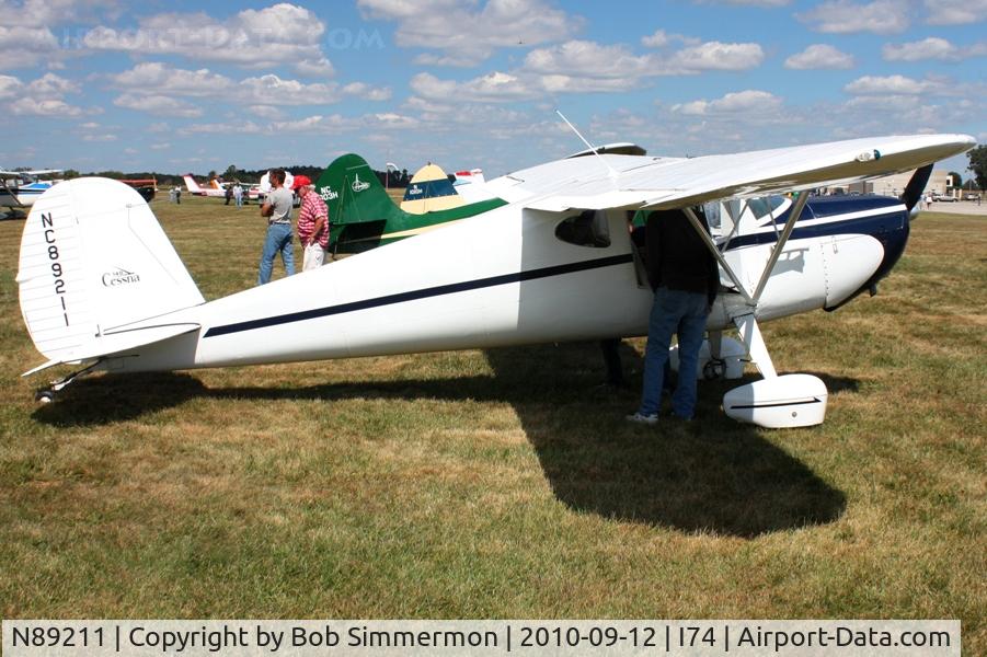 N89211, 1946 Cessna 140 C/N 8231, Mid-East Regional Fly-in (MERFI) - Urbana, Ohio