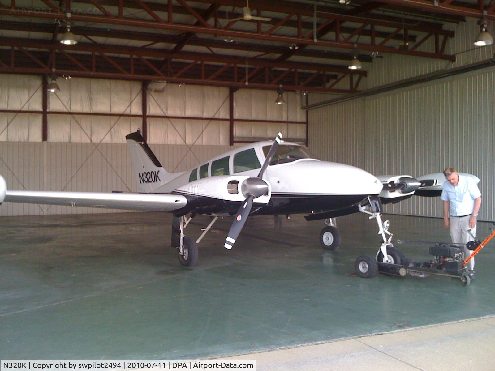 N320K, 1961 Cessna 320 Skyknight C/N 320-0018, DPA