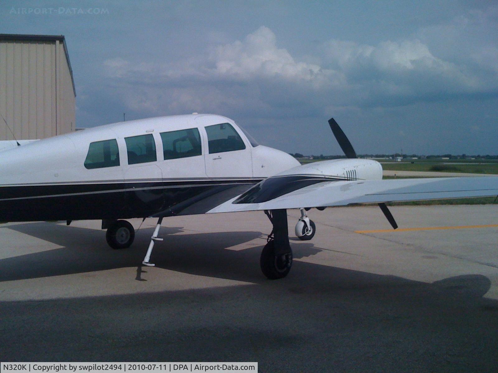 N320K, 1961 Cessna 320 Skyknight C/N 320-0018, DPA