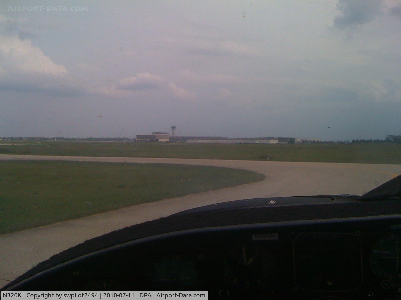 N320K, 1961 Cessna 320 Skyknight C/N 320-0018, PIC view
