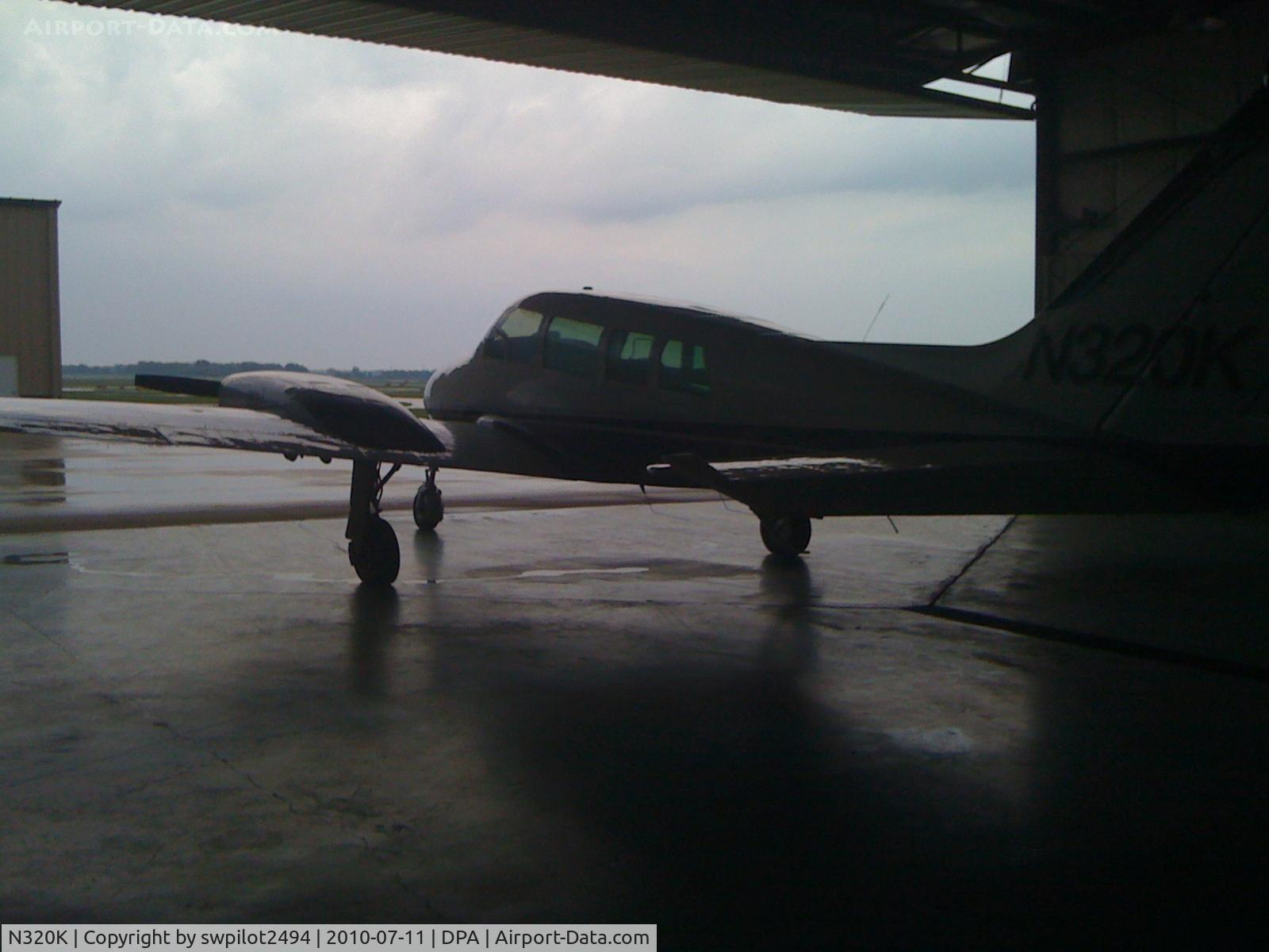 N320K, 1961 Cessna 320 Skyknight C/N 320-0018, DPA