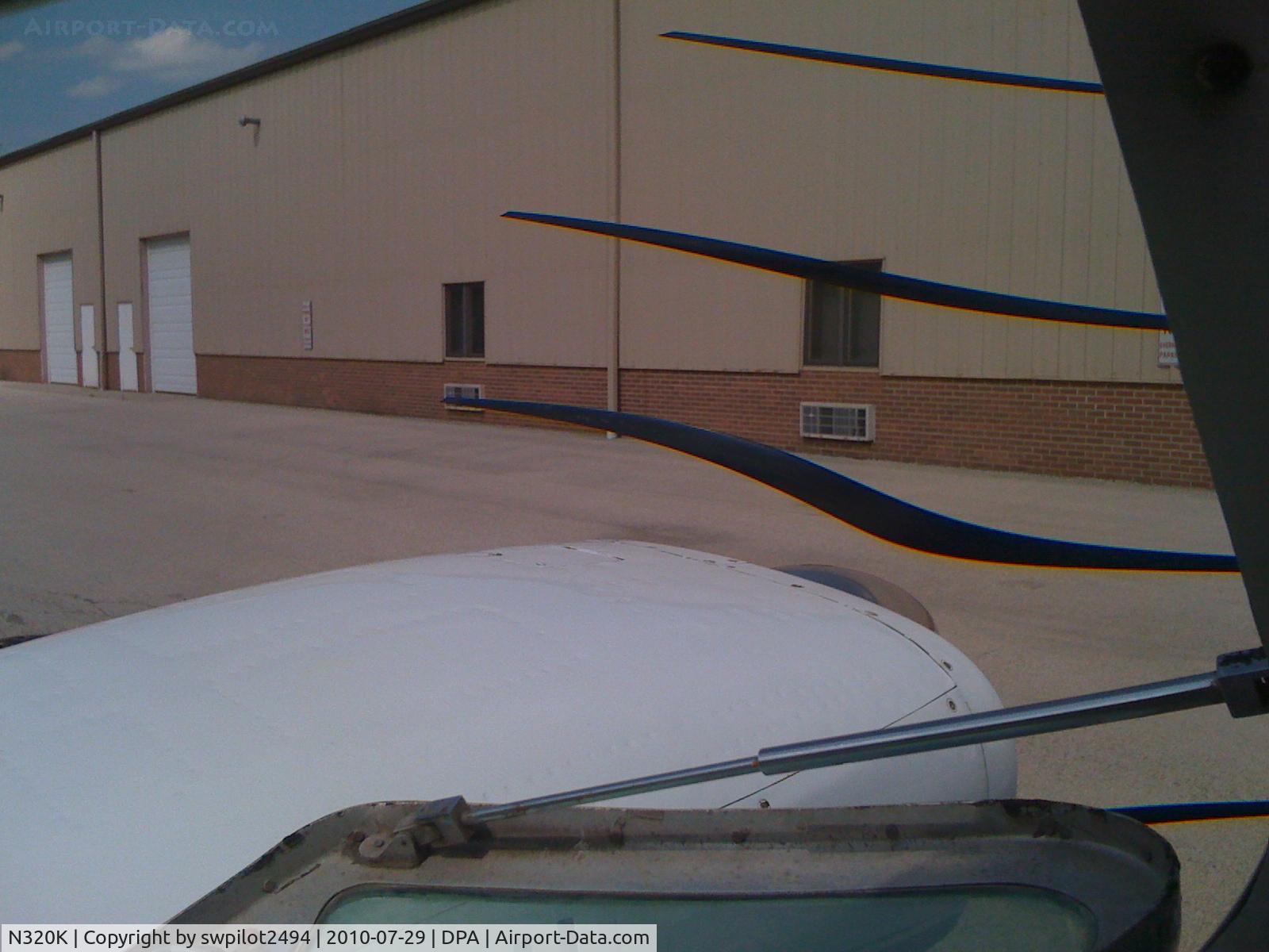 N320K, 1961 Cessna 320 Skyknight C/N 320-0018, Cooling down the turbos