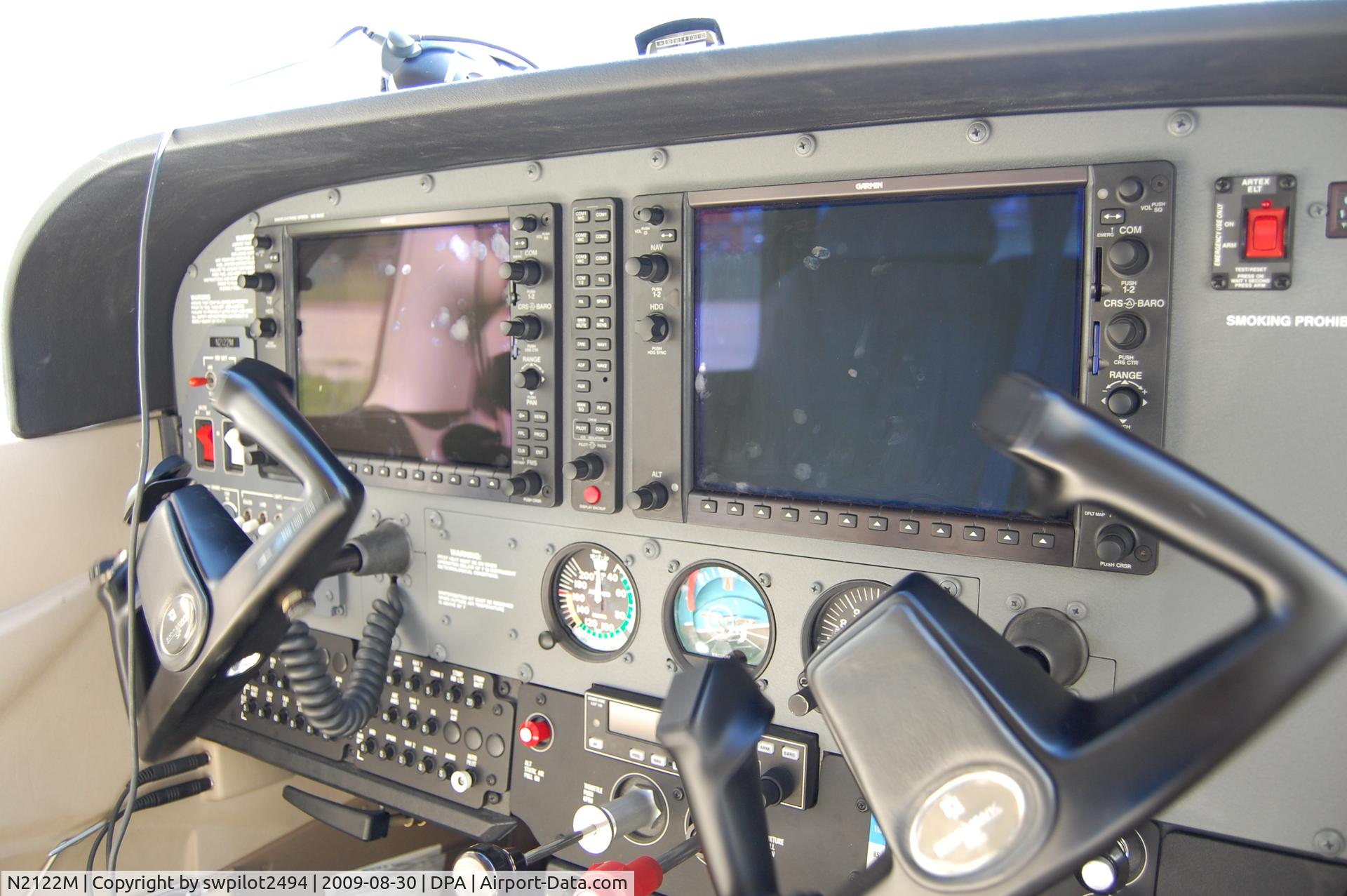 N2122M, 2007 Cessna 172S C/N 172S10442, There's a reason why not to touch those G1000 screens...