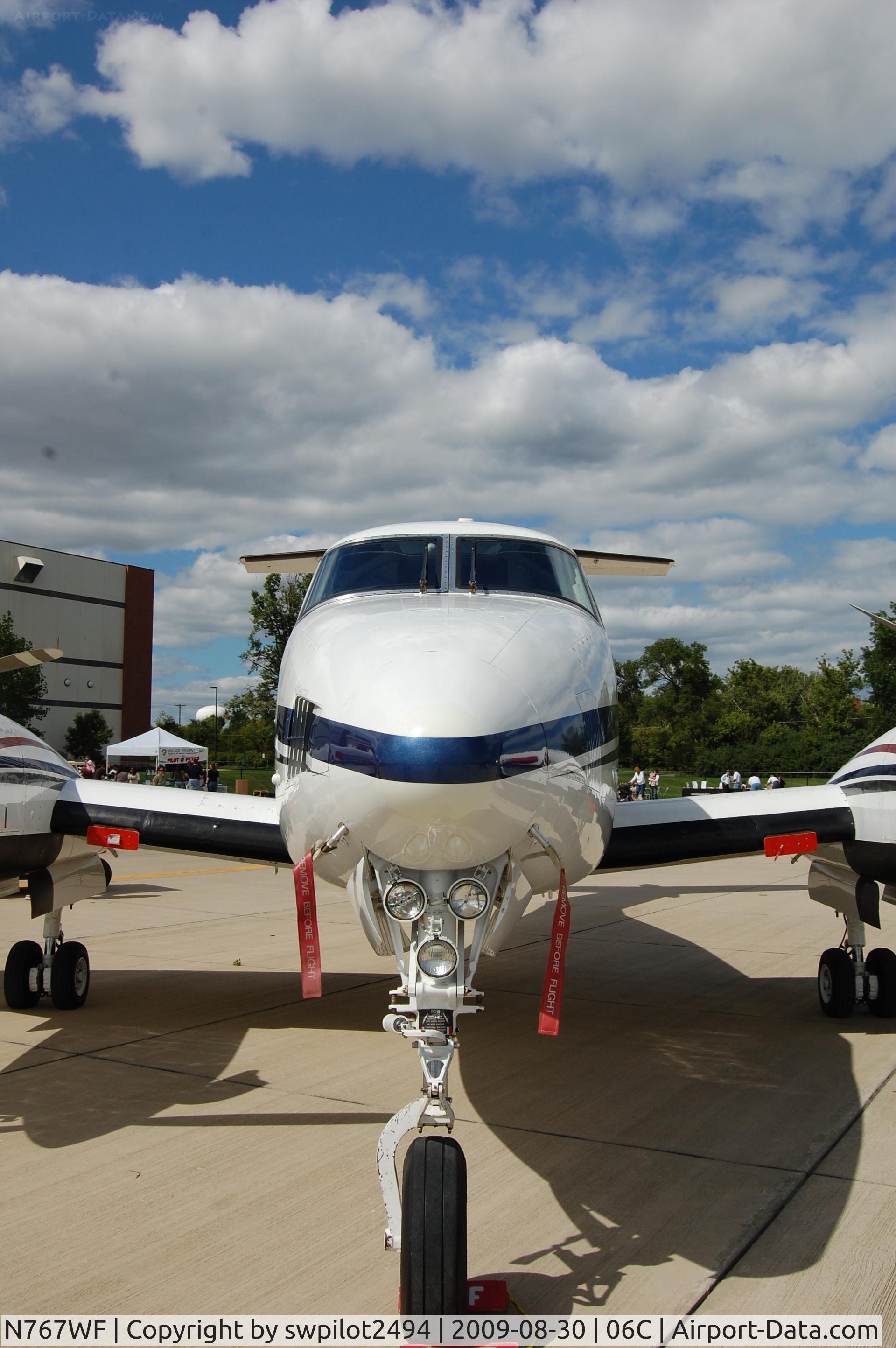 N767WF, 1977 Beech 200 C/N BB-314, Schaumburg Air-day (?)