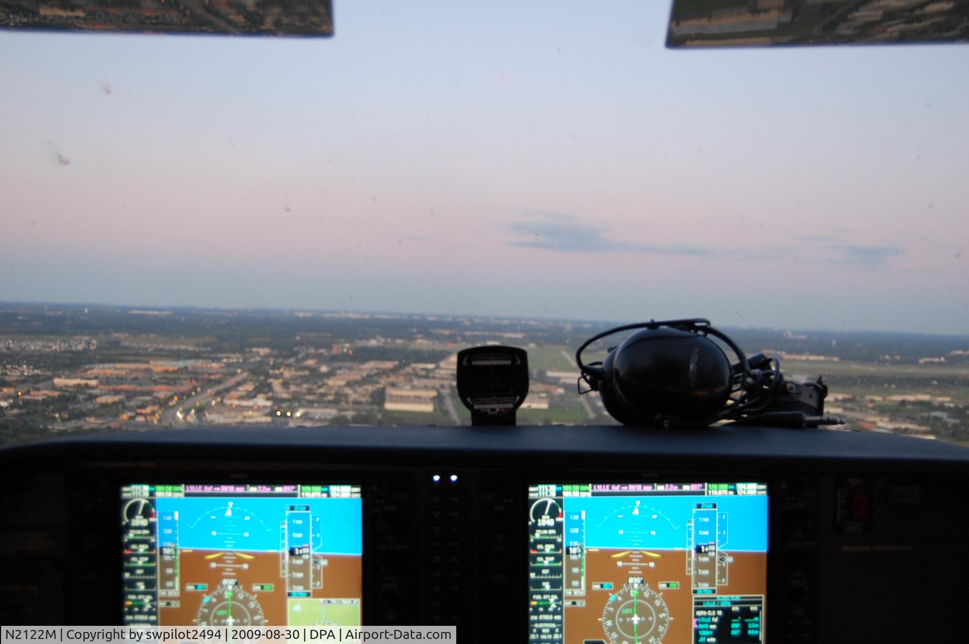 N2122M, 2007 Cessna 172S C/N 172S10442, G1000. ILS 10 into DPA