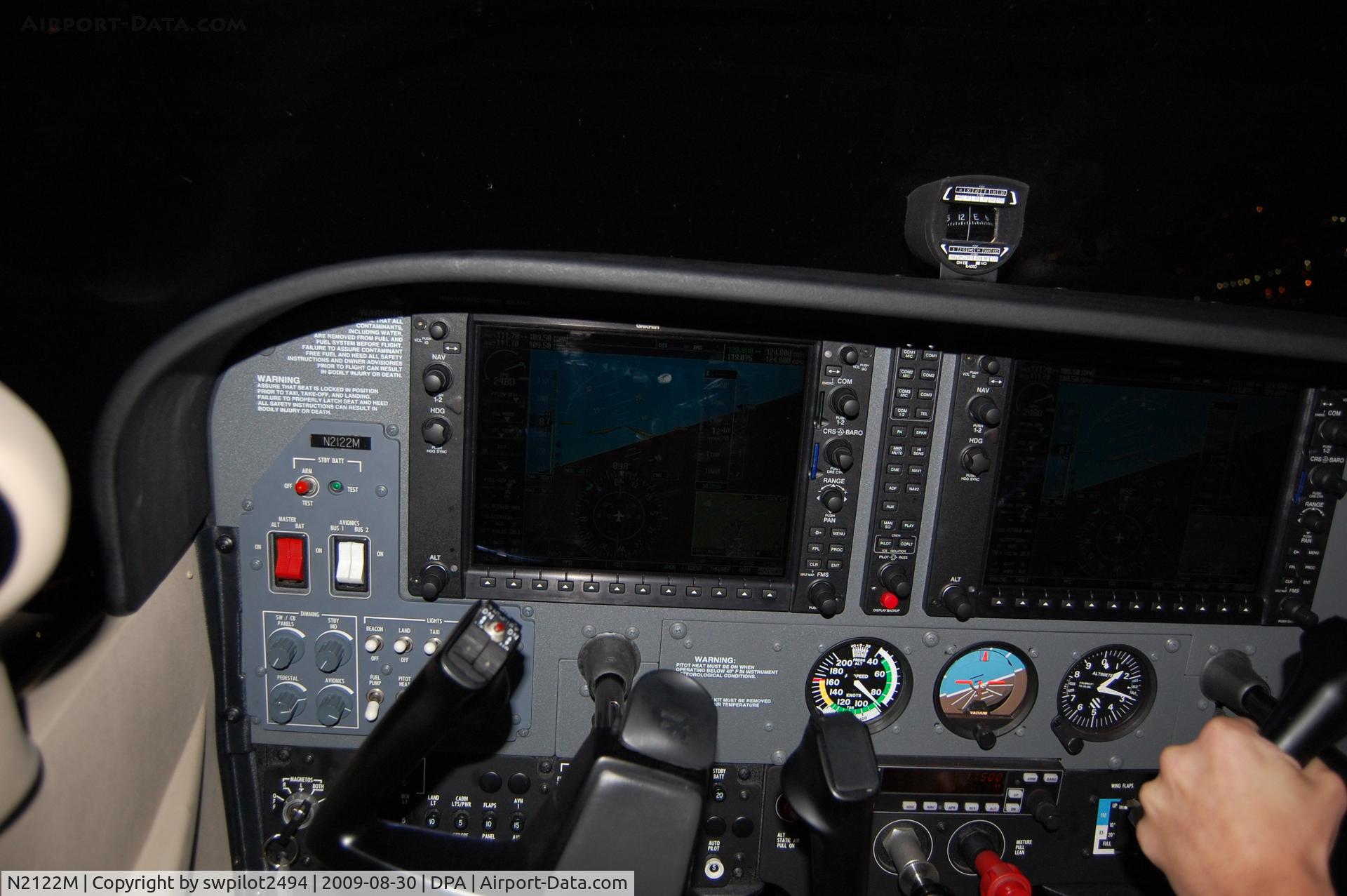 N2122M, 2007 Cessna 172S C/N 172S10442, Pattern at DPA