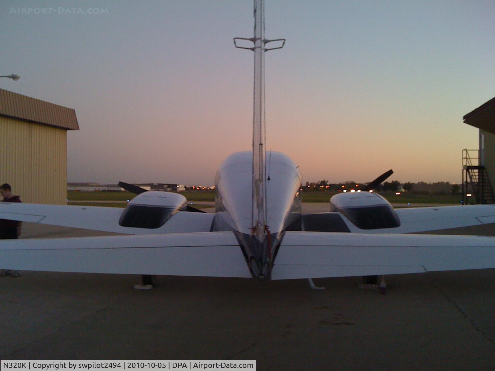 N320K, 1961 Cessna 320 Skyknight C/N 320-0018, C320