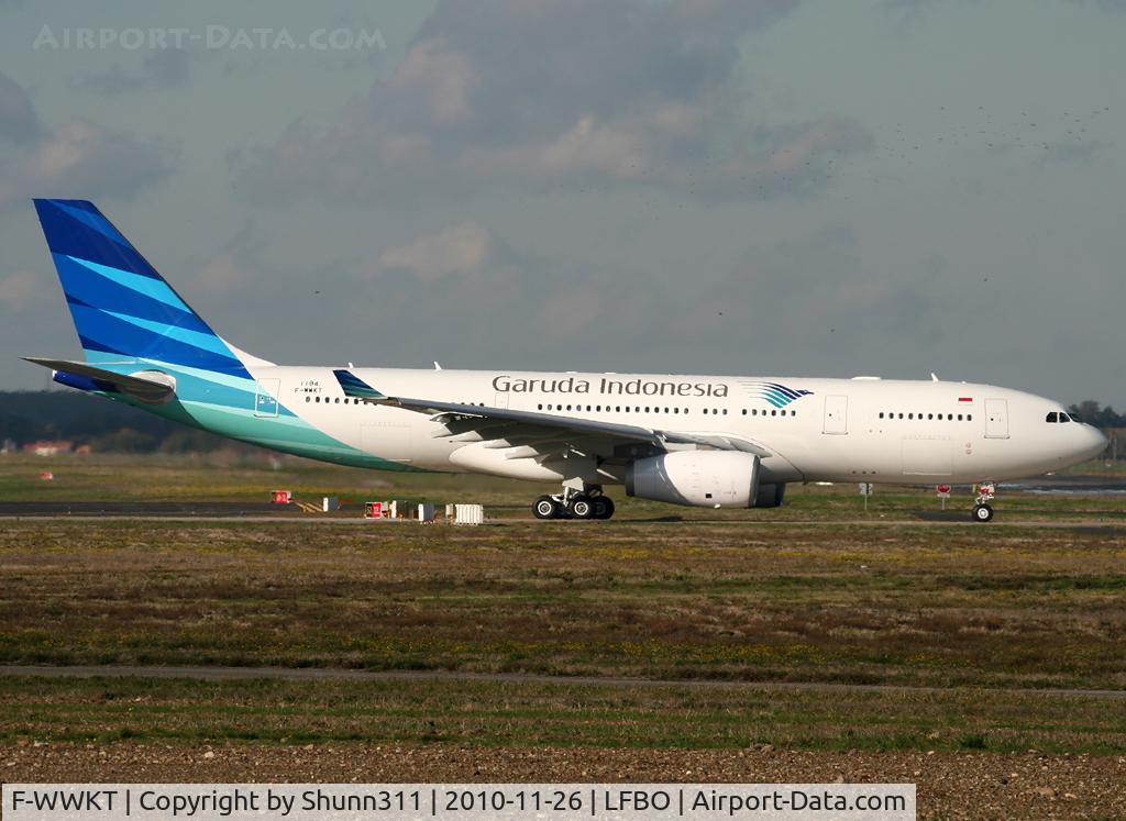 F-WWKT, 2010 Airbus A330-243 C/N 1184, C/n 1184 - To be PK-GPL