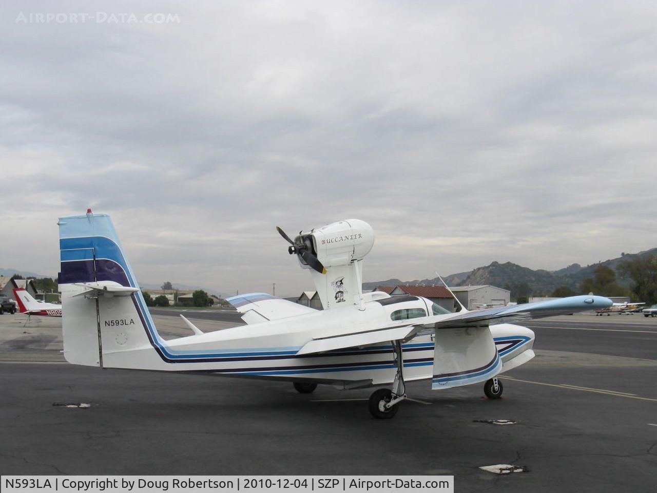 N593LA, 1974 Lake LA-4-200 Buccaneer C/N 593, 1974 Lake LA-4-200 BUCCANEER, Lycoming IO-360 A&C 200 Hp, this aircraft formerly owned and based at SZP.