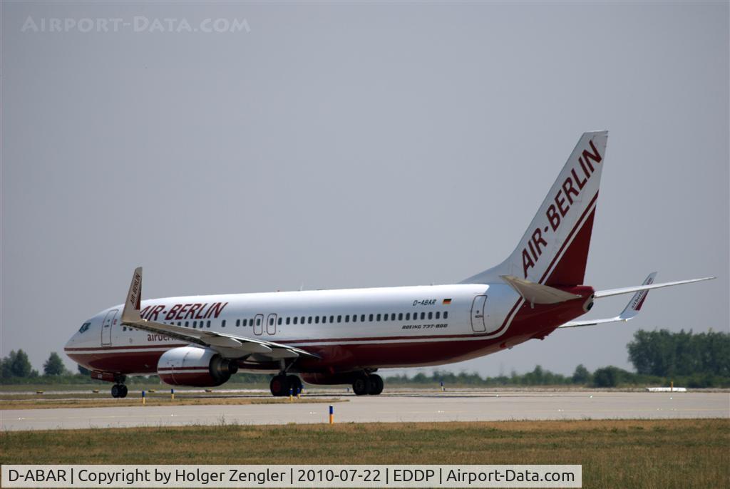 D-ABAR, 1998 Boeing 737-86J C/N 28072, Taxiing to rwy 26R