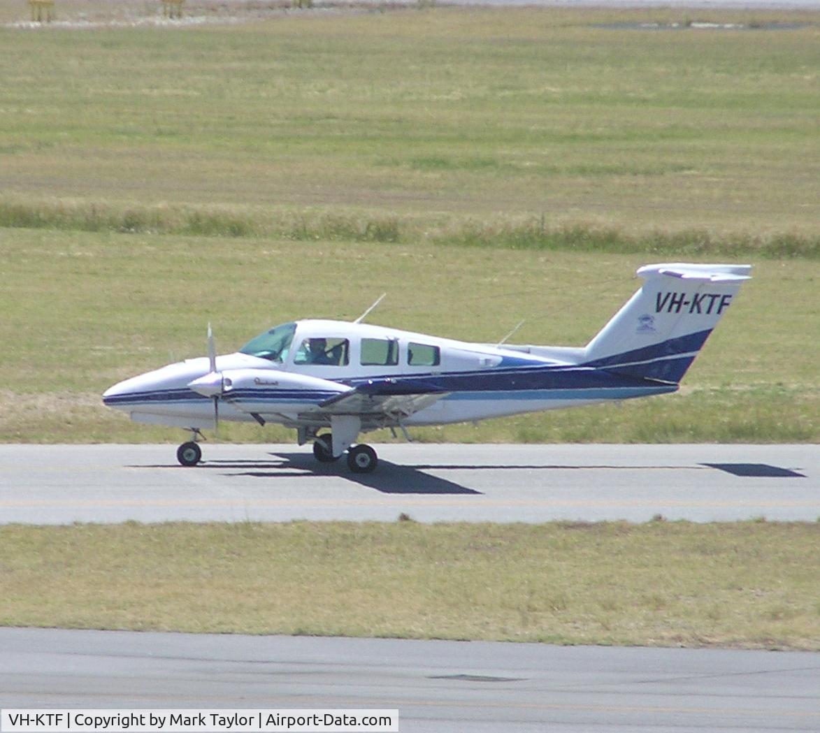 VH-KTF, 1980 Beech 76 Duchess C/N ME-342, AT Perth Airport 2009